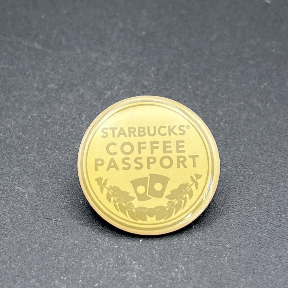 Starbucks' Coffee‎ Passport Lapel Hat Pin